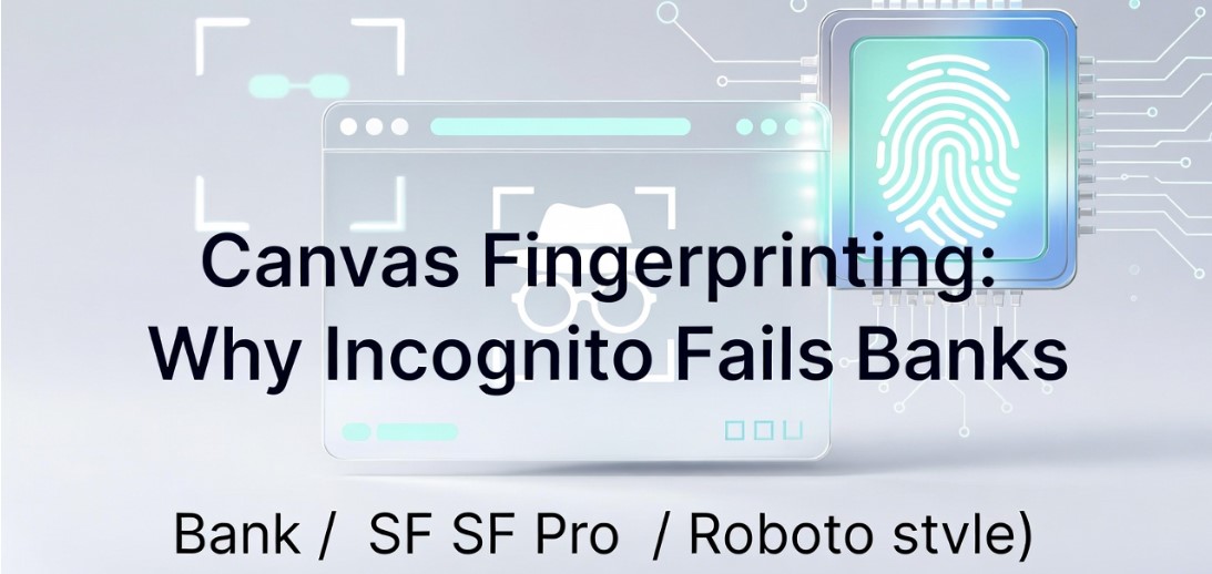 Canvas Fingerprinting: Why Incognito Fails Banks
